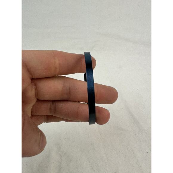 B.Tiff Simplicity Narrow Blue Bangle Bracelet 6.5-7” Circumference (Retail $58) - Picture 5 of 12